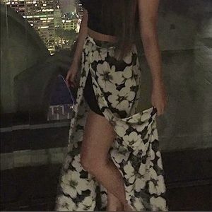 Floral Maxi Skirt from Dynamite